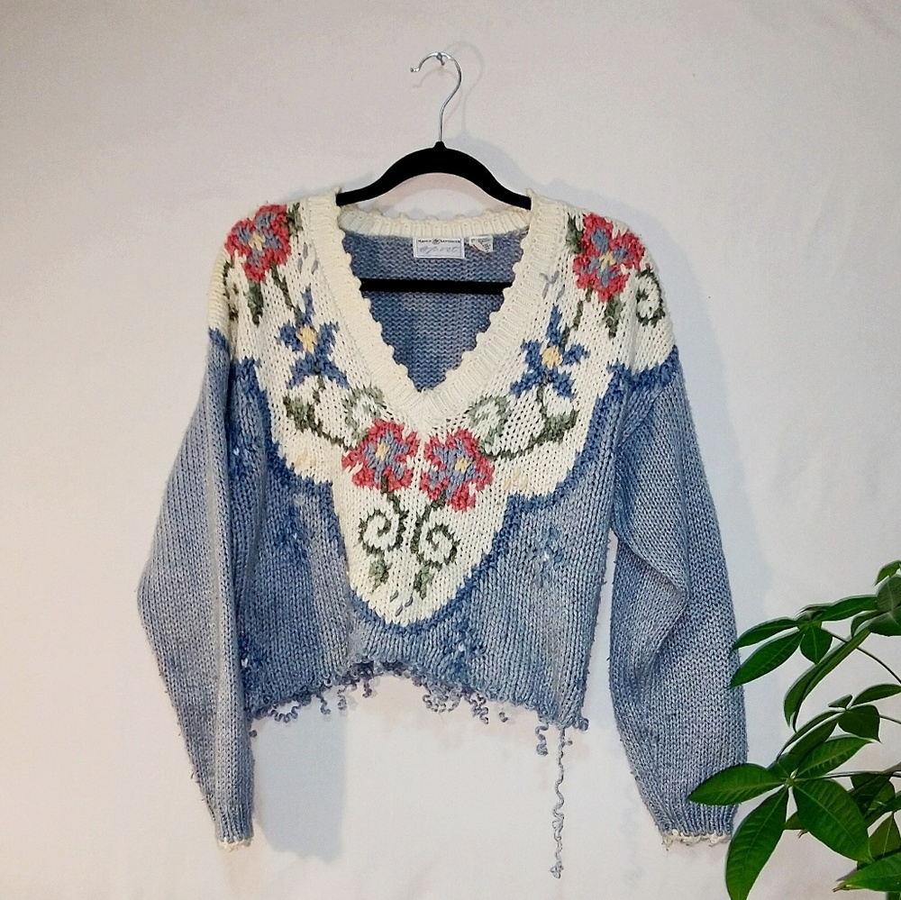 Vintage n cropped upcycled sweaters